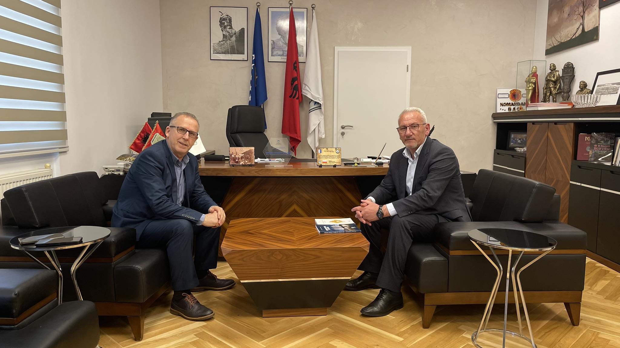 Takim me drejtorin e Institutit Qendra Kosovare për Zhvillim të Qëndrueshëm – z.Halil Halili