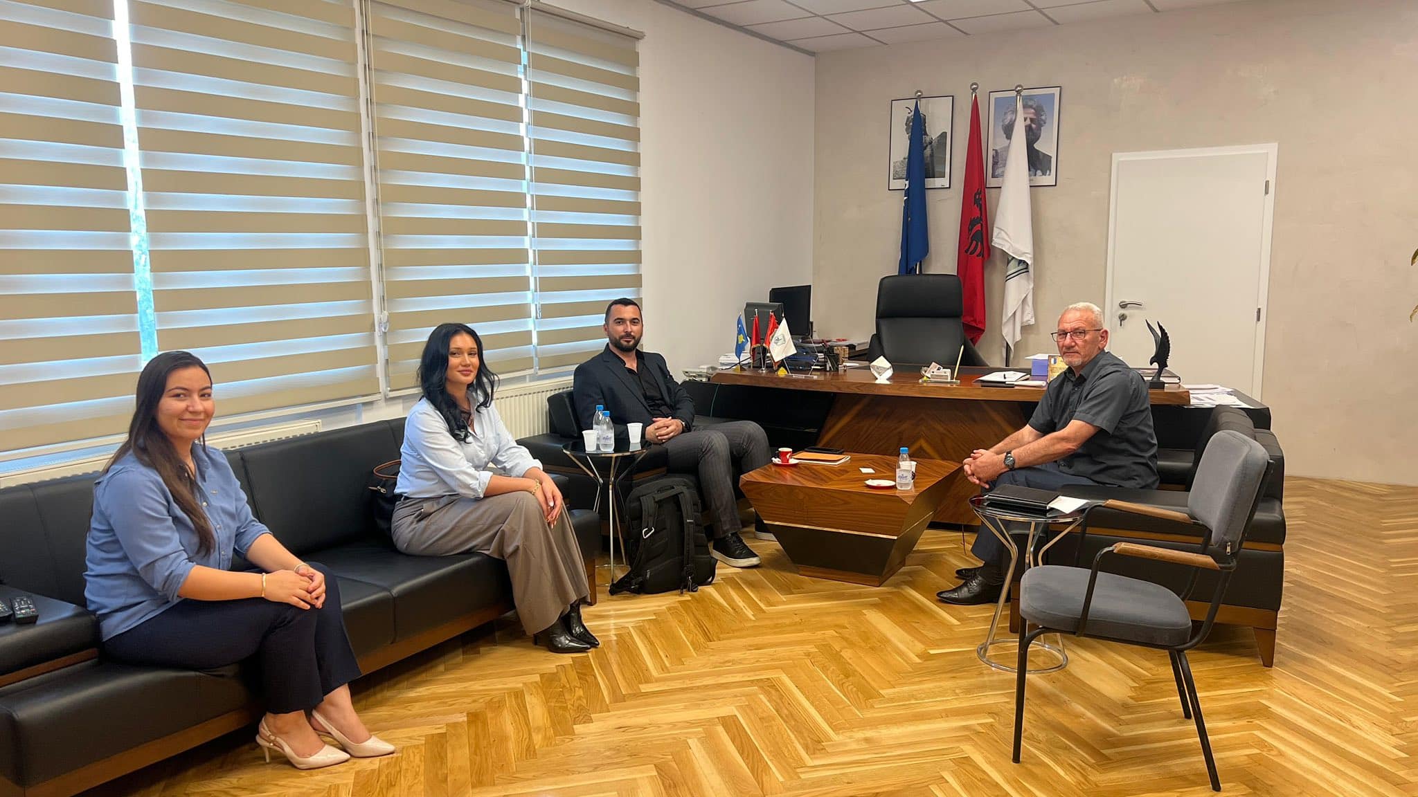 Takim shumë frytdhënës me z. Egzon Gerxhaliu, menaxher i projektit të organizatës CARE International